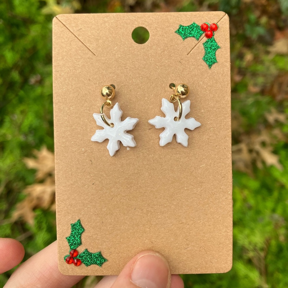 Snowflake Earrings